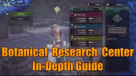 Botanical Research Center Guide .